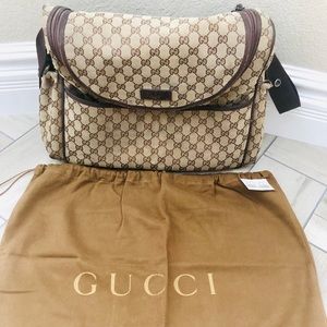 Authentic Gucci Diaper Bag